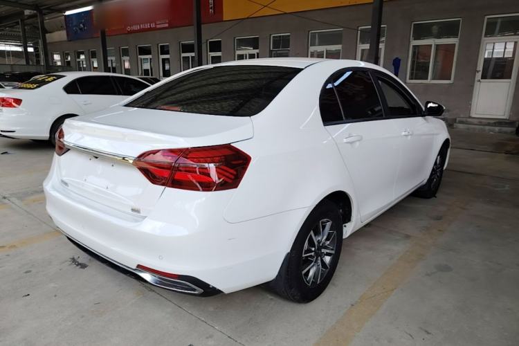 Used Geely Auto Emgrand 2019 Leading Edition 1.5L Manual Luxury Model China VI Standard Rear Right 45 Deg