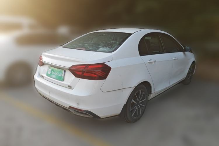 Used Geely Auto Emgrand 2019 Leading Edition 1.5L Manual Upgraded Connectivity Model China VI Standard Rear Right 45 Deg