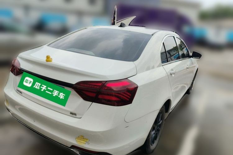 Used Geely Auto Emgrand 2019 Leading Edition 1.5L CVT Luxury Model China VI Standard Rear Right 45 Deg