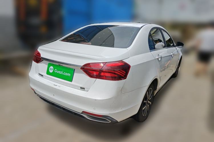 Used Geely Auto Emgrand 2019 Leading Edition 1.5L CVT Upward-Connected Model China VI Standard Rear Right 45 Deg