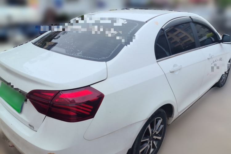 Used Geely Auto Emgrand 2019 Leading Edition 1.5L Manual Upgraded Connectivity Model China VI Standard Rear Right 45 Deg