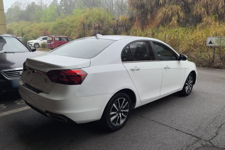 Used Geely Auto Emgrand 2019 Leading Edition 1.5L CVT Upward Asian Games Edition China VI Rear Right 45 Deg