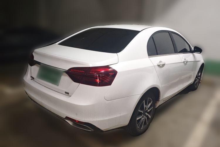 Used Geely Auto Emgrand 2019 Leading Edition 1.5L Manual Upgraded Connectivity Model China V Standard Rear Right 45 Deg