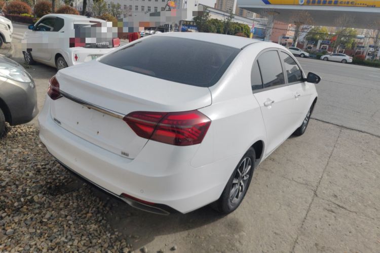 Used Geely Auto Emgrand 2019 Leading Edition 1.5L CVT Luxury Model China VI Standard Rear Right 45 Deg