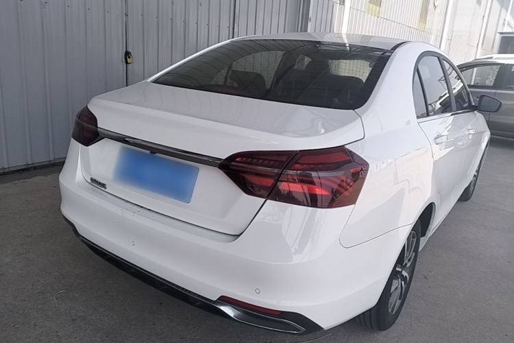 Used Geely Auto Emgrand 2019 Leading Edition 1.5L CVT Upward-Connected Model China VI Standard Rear Right 45 Deg
