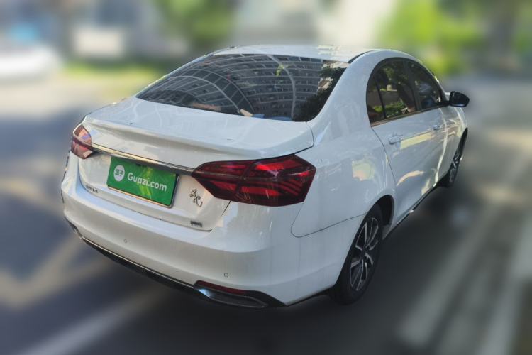 Used Geely Auto Emgrand 2019 Leading Edition 1.5L Manual Upgraded Connectivity Model China VI Standard Rear Right 45 Deg