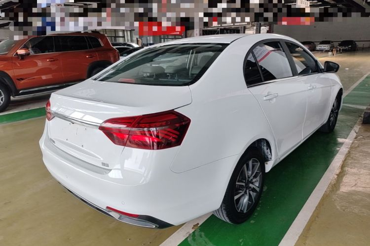 Used Geely Auto Emgrand 2019 Leading Edition 1.5L CVT Upward-Connected Model China VI Standard Rear Right 45 Deg