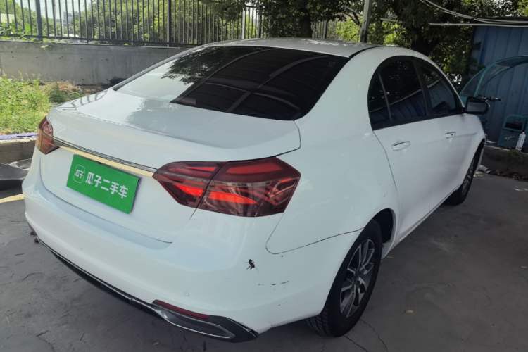Used Geely Auto Emgrand 2019 Leading Edition 1.5L CVT Luxury Model China VI Standard Rear Right 45 Deg