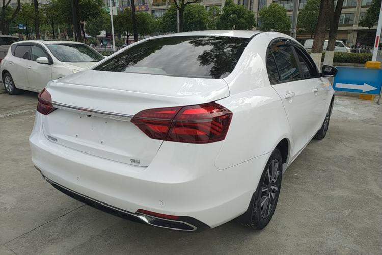 Used Geely Auto Emgrand 2019 Leading Edition 1.5L CVT Upward-Connected Model China VI Standard Rear Right 45 Deg