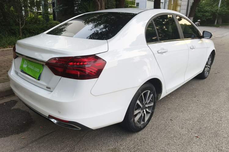 Used Geely Auto Emgrand 2019 Leading Edition 1.5L CVT Upward Asian Games Edition China VI Rear Right 45 Deg