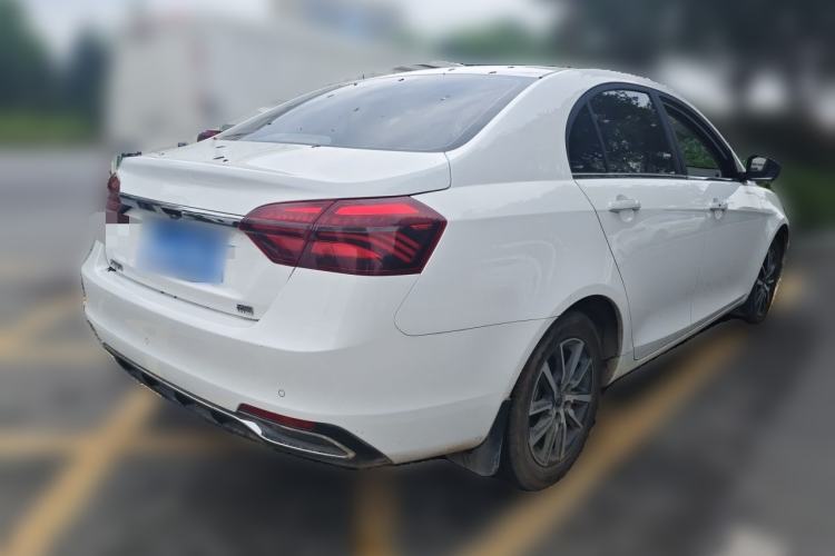 Used Geely Auto Emgrand 2019 Leading Edition 1.5L CVT Upward-Connected Model China VI Standard Rear Right 45 Deg