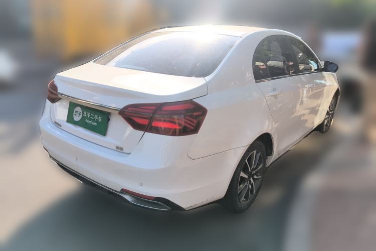 Used Geely Auto Emgrand 2019 Leading Edition 1.5L Manual Upgraded Connectivity Model China VI Standard Rear Right 45 Deg