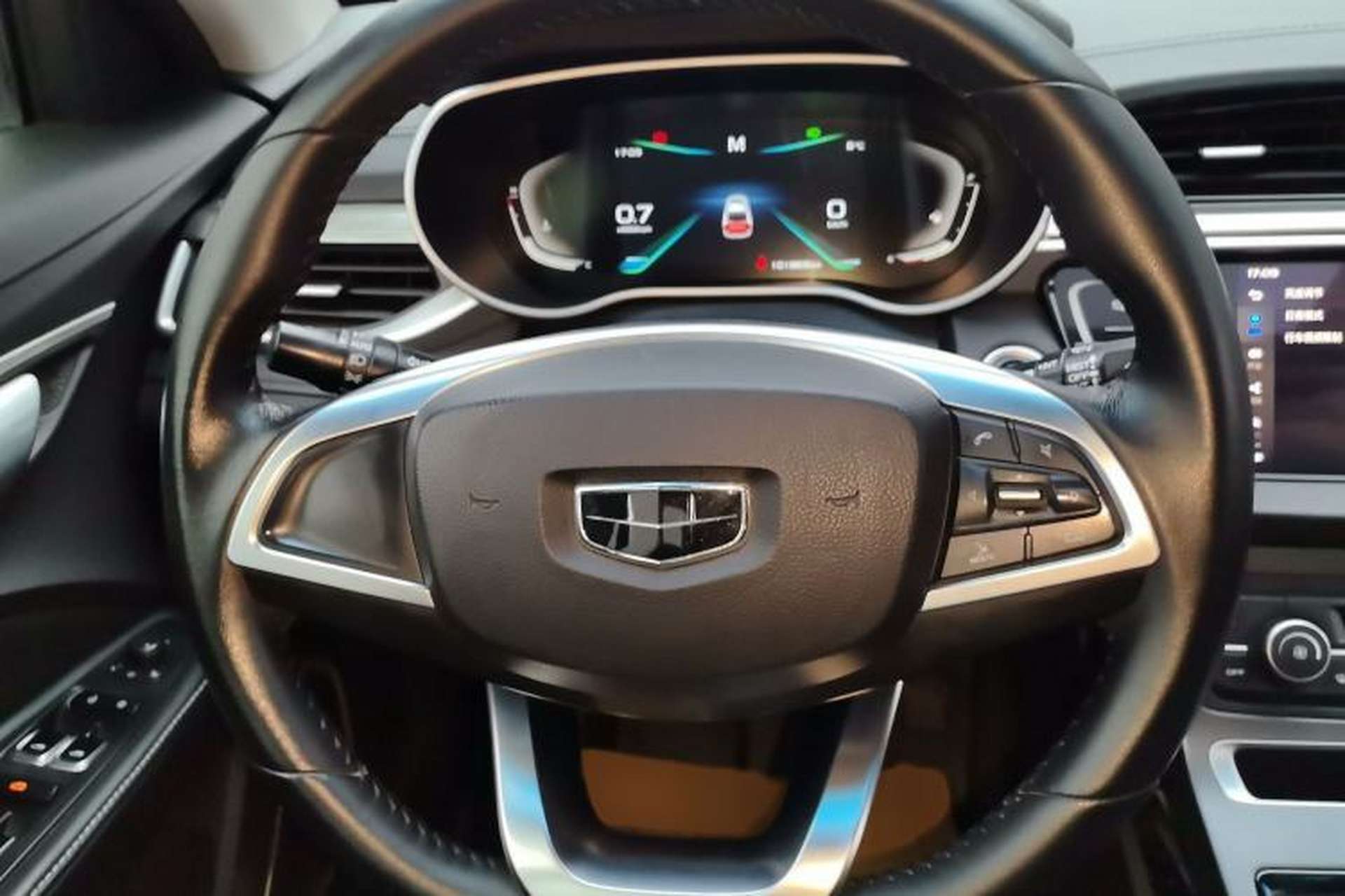 Used Geely Auto Emgrand 2019 Leading Edition 1.5L Manual Upgraded Connectivity Model China VI Standard Steering Wheel