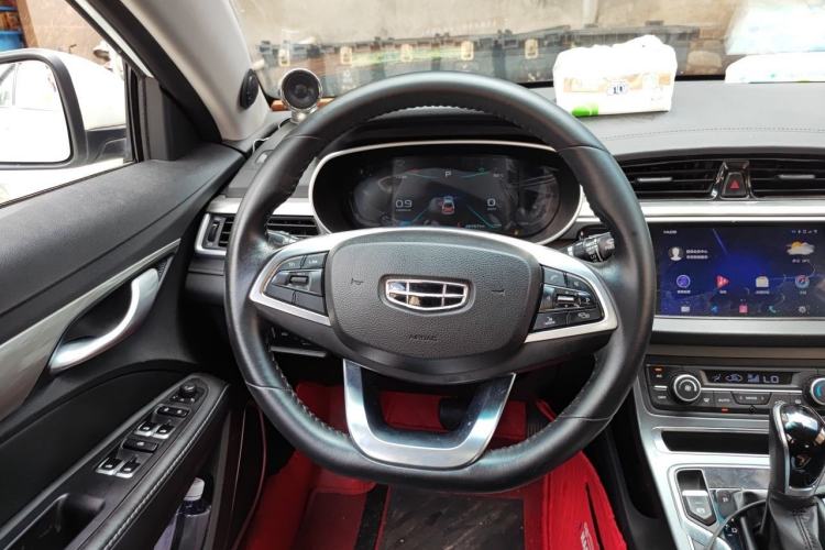 Used Geely Auto Emgrand 2019 Leading Edition 1.5L CVT Upward Asian Games Edition China V Steering Wheel