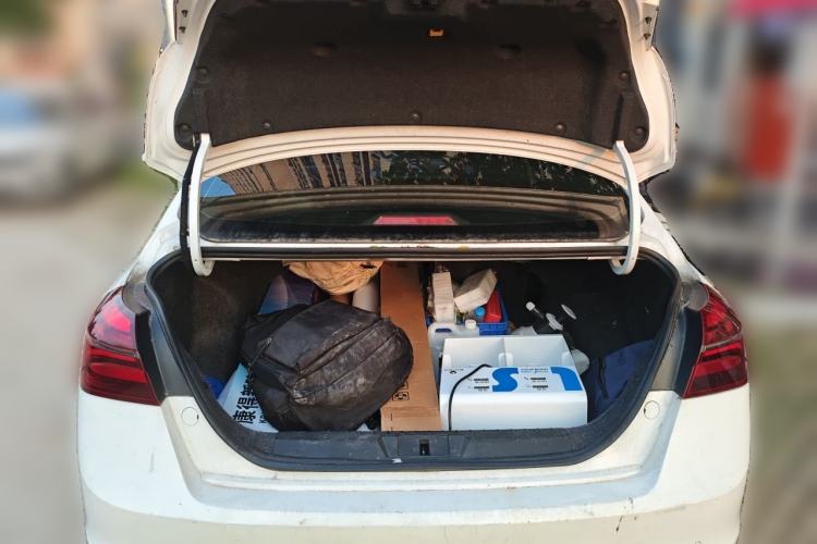 Used Geely Auto Emgrand 2019 Leading Edition 1.5L Manual Upward Asian Games Edition China VI Trunk