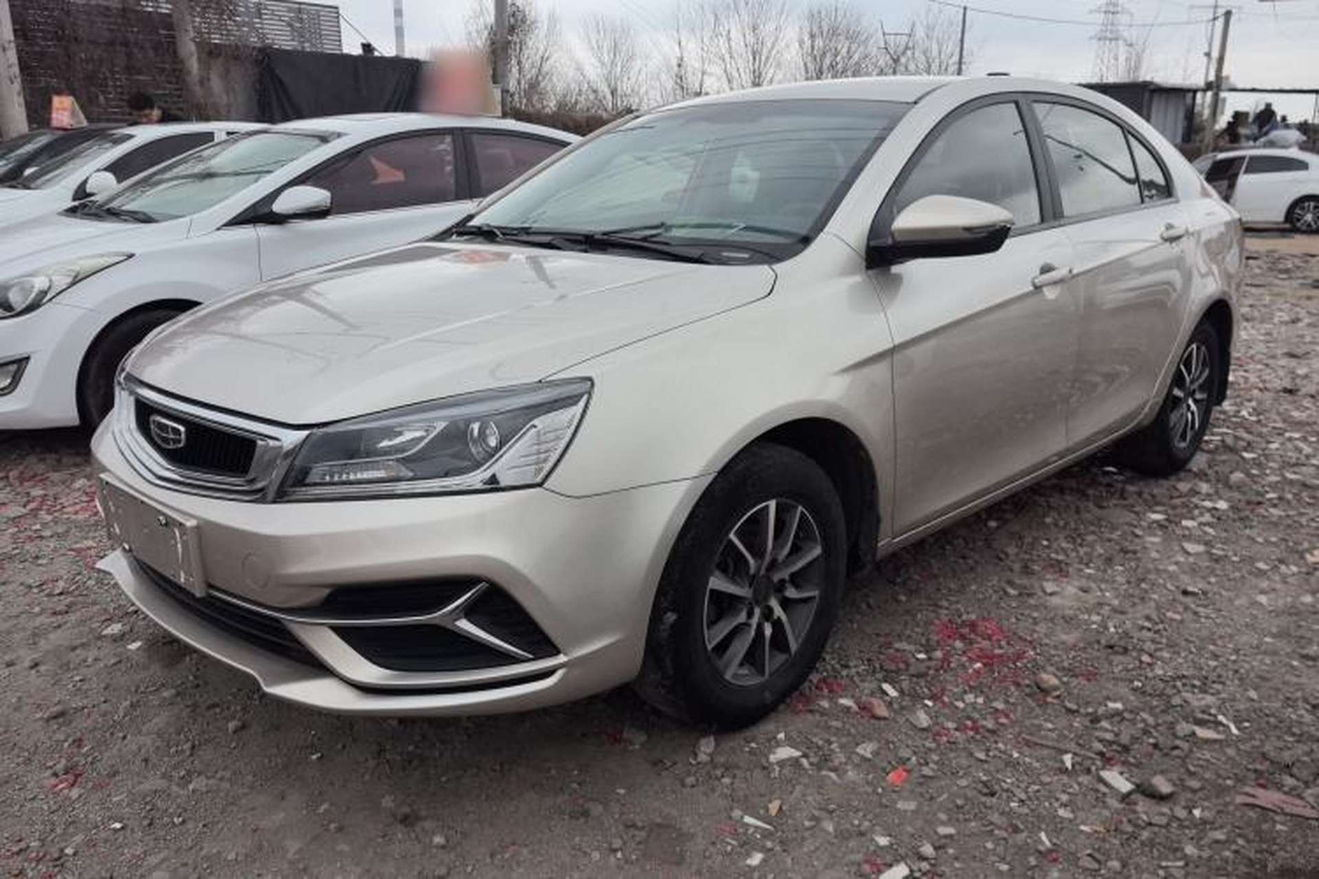Used Geely Auto Emgrand 2019 Leading Edition 1.5L Manual Luxury Model China VI Standard Front Left 45 Deg