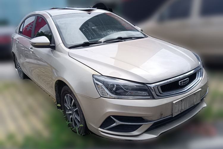 Used Geely Auto Emgrand 2019 Leading Edition 1.5L CVT Luxury Model China V Standard Front Right 45 Deg