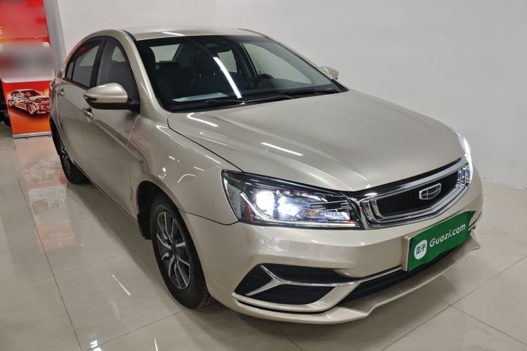 Used Geely Auto Emgrand 2019 Leading Edition 1.5L CVT Luxury Model China VI Standard Front Right 45 Deg