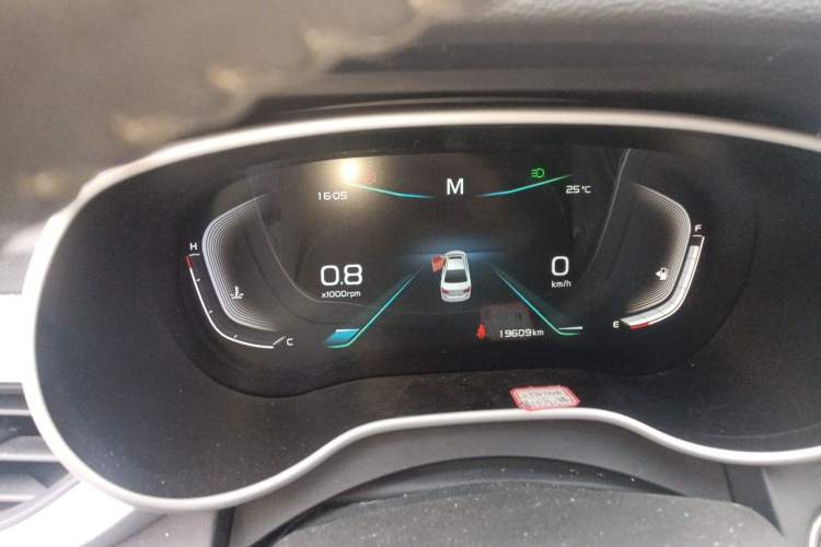Used Geely Auto Emgrand 2019 Leading Edition 1.5L Manual Upgraded Connectivity Model China VI Standard Instrument Cluster