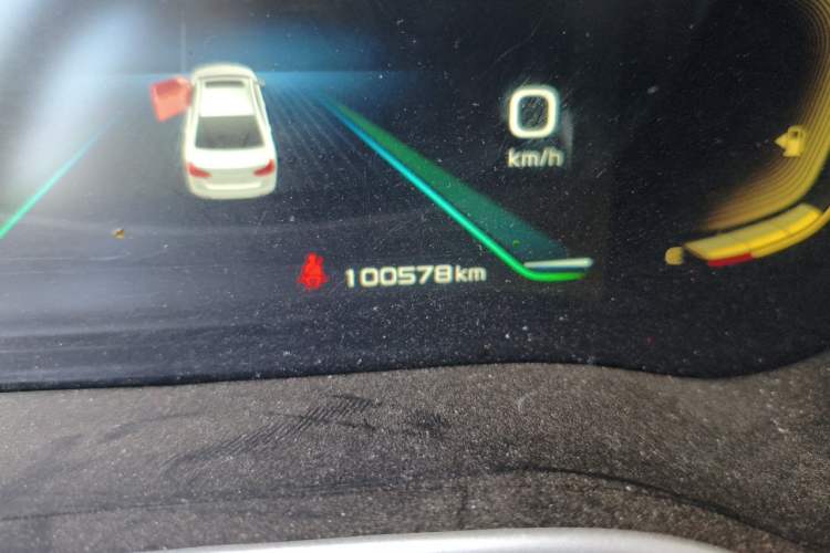 Used Geely Auto Emgrand 2019 Leading Edition 1.5L Manual Upward Asian Games Edition China VI Odometer Close Up