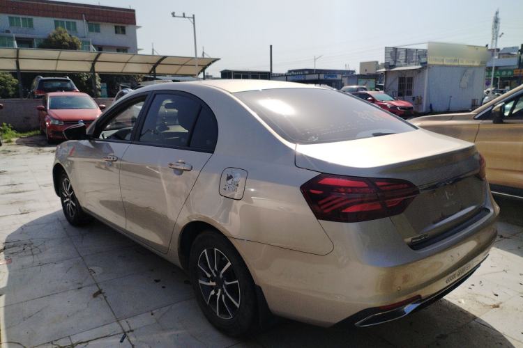 Used Geely Auto Emgrand 2019 Leading Edition 1.5L CVT Luxury Model China VI Standard Rear Left 45 Deg
