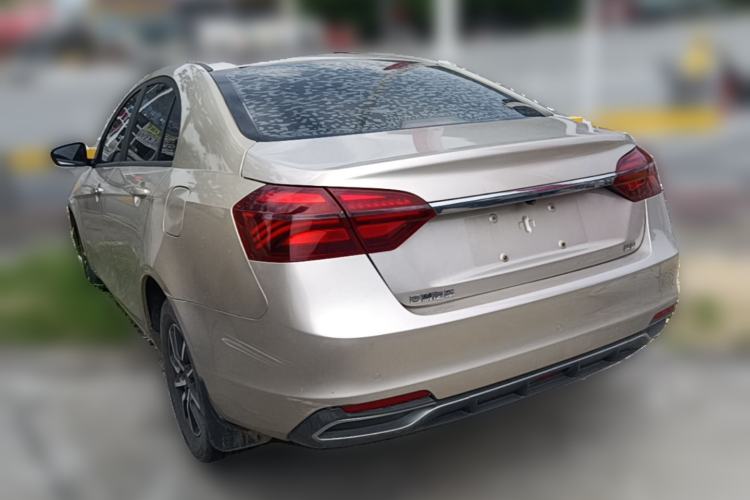 Used Geely Auto Emgrand 2019 Leading Edition 1.5L CVT Luxury Model China V Standard Rear Left 45 Deg