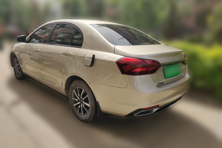 Used Geely Auto Emgrand 2019 Leading Edition 1.5L CVT Luxury Model China V Standard Rear Left 45 Deg