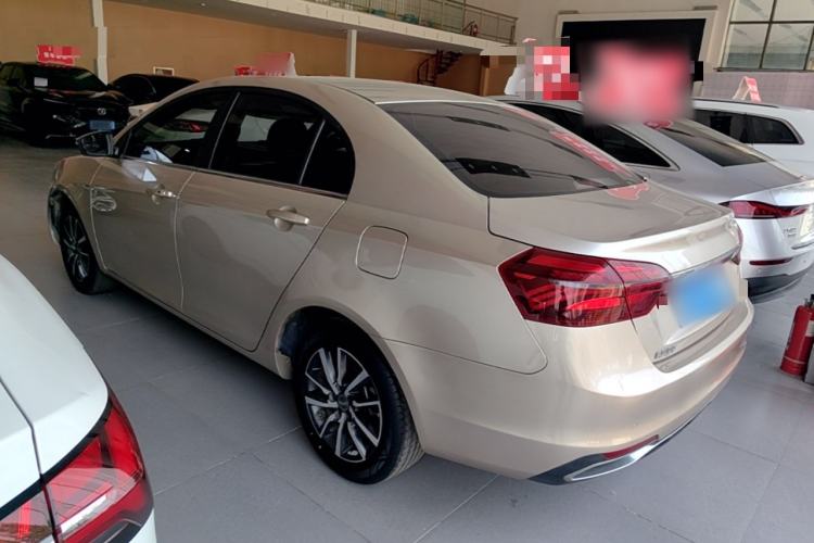 Used Geely Auto Emgrand 2019 Leading Edition 1.5L CVT Upward-Connected Model China VI Standard Rear Left 45 Deg