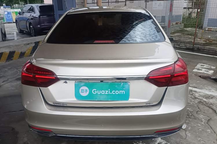 Used Geely Auto Emgrand 2019 Leading Edition 1.5L CVT Luxury Model China VI Standard Rear