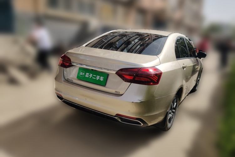 Used Geely Auto Emgrand 2019 Leading Edition 1.5L CVT Luxury Model China V Standard Rear Right 45 Deg
