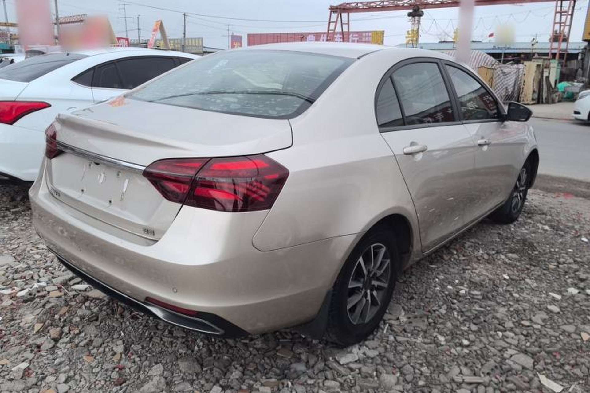 Used Geely Auto Emgrand 2019 Leading Edition 1.5L Manual Luxury Model China VI Standard Rear Right 45 Deg