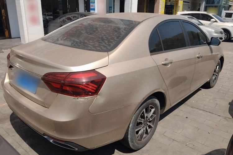 Used Geely Auto Emgrand 2019 Leading Edition 1.5L Manual Luxury Model China VI Standard Rear Right 45 Deg