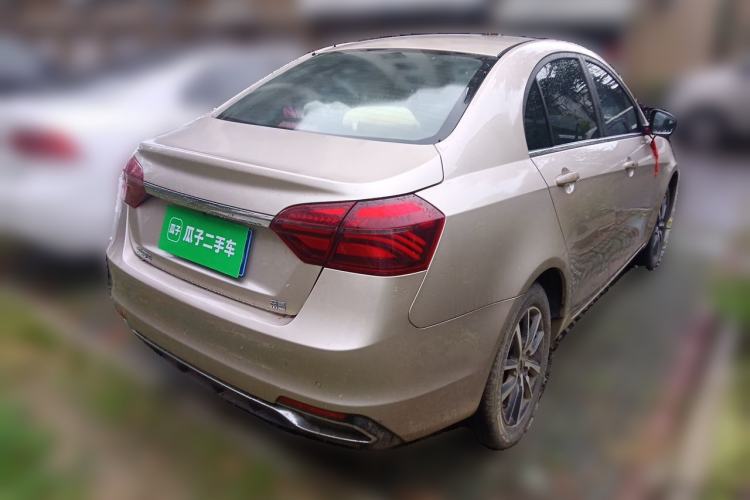 Used Geely Auto Emgrand 2019 Leading Edition 1.5L Manual Upgraded Connectivity Model China VI Standard Rear Right 45 Deg