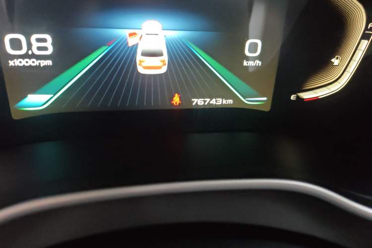 Used Geely Auto Emgrand 2020 1.5L CVT Upward Version Odometer Close Up