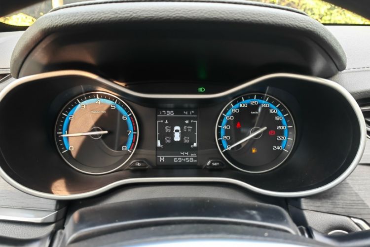 Used Geely Auto Emgrand 2020 1.5L Manual Luxury Model Odometer Close Up