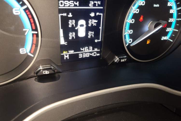 Used Geely Auto Emgrand 2020 1.5L Manual Upward Edition Odometer Close Up