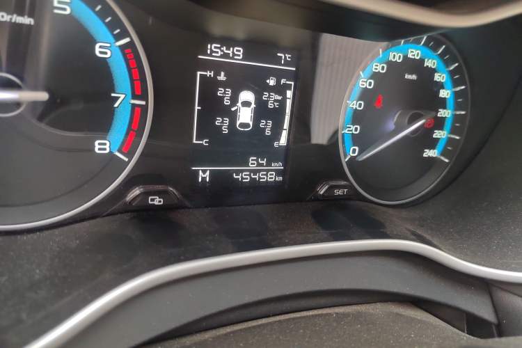 Used Geely Auto Emgrand 2020 1.5L Manual Luxury Model Odometer Close Up