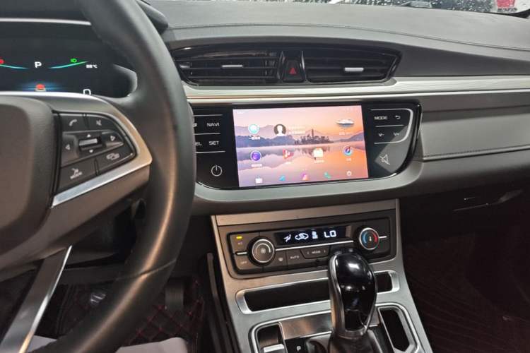 Used Geely Auto Emgrand 2020 1.5L CVT Upward Version Audio And AC Panel