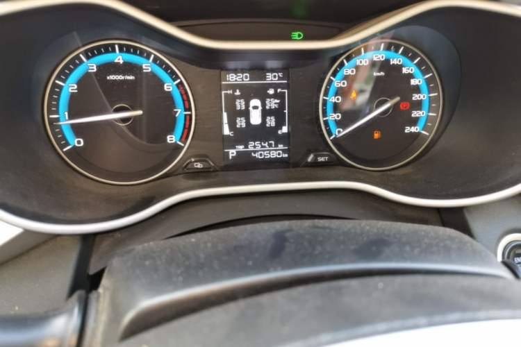 Used Geely Auto Emgrand 2020 1.5L CVT Luxury Model Odometer Close Up
