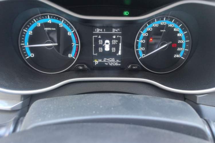 Used Geely Auto Emgrand 2020 1.5L CVT Luxury Model Odometer Close Up