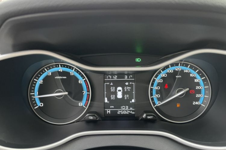 Used Geely Auto Emgrand 2020 1.5L Manual Luxury Model Odometer Close Up
