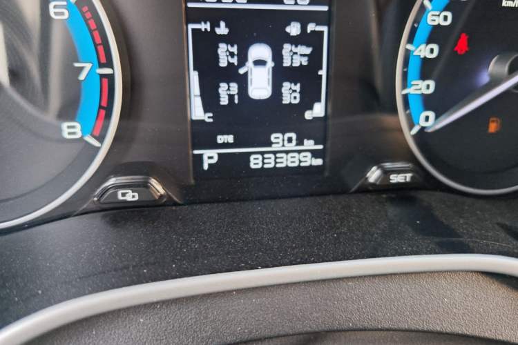 Used Geely Auto Emgrand 2020 1.5L CVT Luxury Model Odometer Close Up