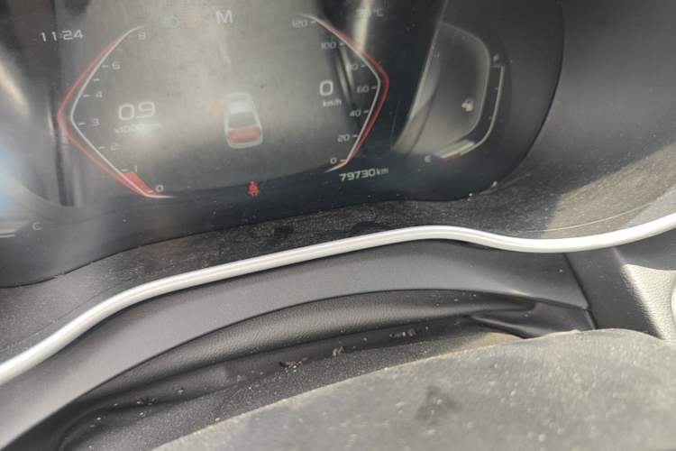 Used Geely Auto Emgrand 2020 1.5L Manual Upward Edition Odometer Close Up