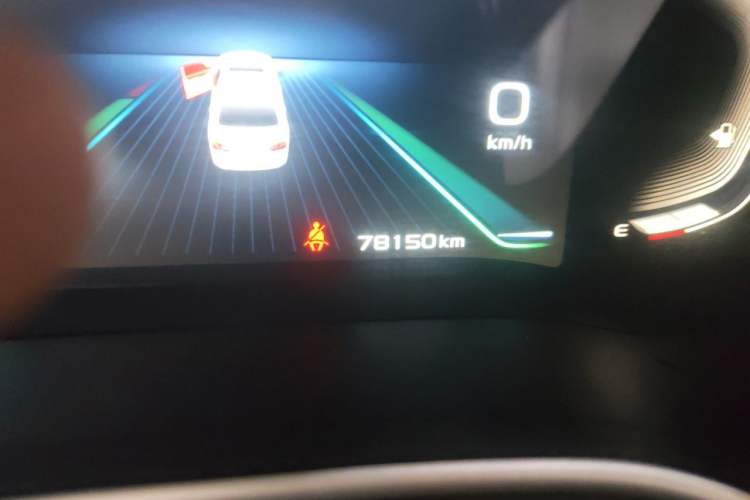 Used Geely Auto Emgrand 2020 1.5L CVT Upward Version Odometer Close Up