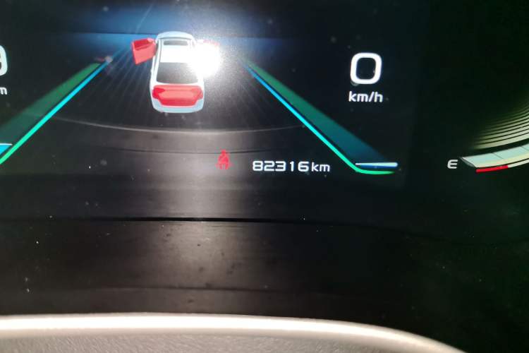 Used Geely Auto Emgrand 2020 1.5L CVT Upward Version Odometer Close Up