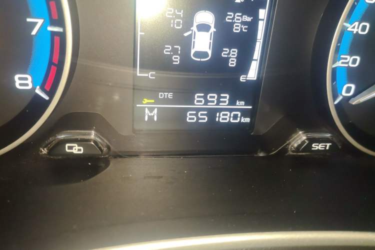 Used Geely Auto Emgrand 2020 1.5L Manual Comfort Version Odometer Close Up