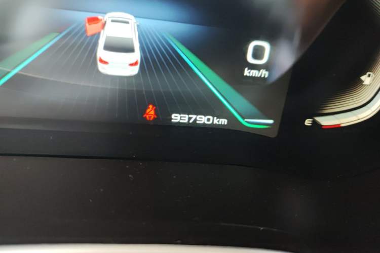Used Geely Auto Emgrand 2020 1.5L Manual Upward Edition Odometer Close Up