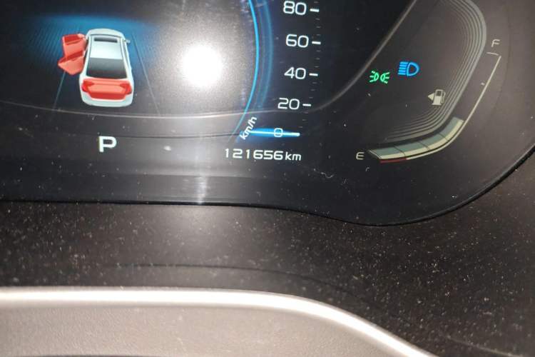 Used Geely Auto Emgrand 2020 1.5L CVT Upward Version Odometer Close Up