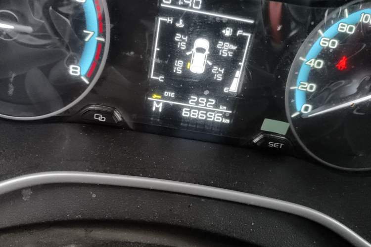 Used Geely Auto Emgrand 2020 1.5L Manual Comfort Version Odometer Close Up