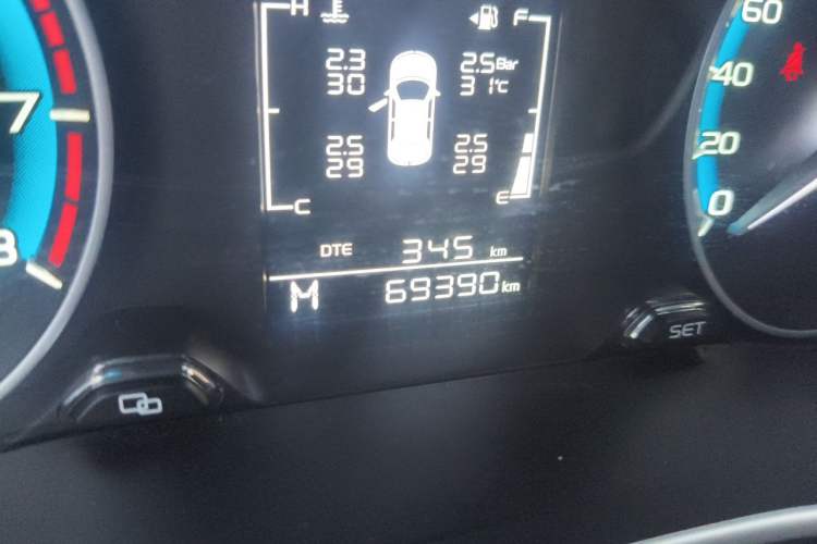 Used Geely Auto Emgrand 2020 1.5L Manual Luxury Model Odometer Close Up